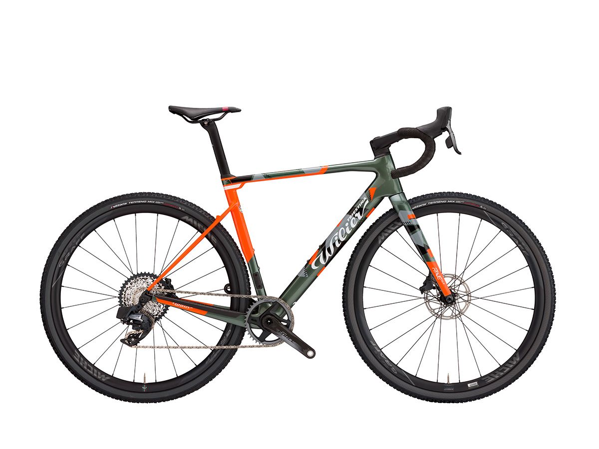 Wilier Triestina RAVE SLR 礫石車 亮迷彩/橘 車架組