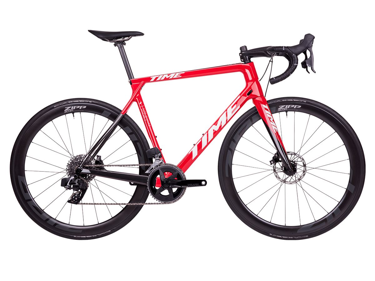 TIME Alpe d'Huez 01 爬坡車 - Gloss Red/競速紅 - SRAM RIVAL ETAP AXS 2x12 XXS