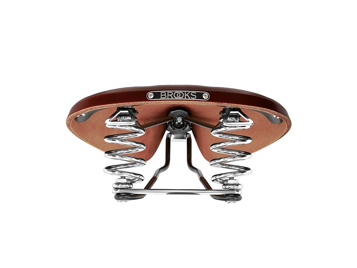 Brooks B67 皮革座墊 褐色