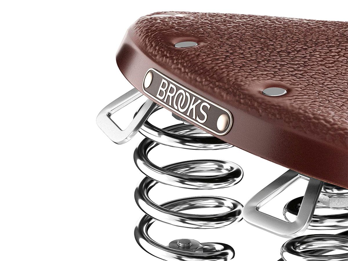 Brooks B67 皮革座墊 褐色