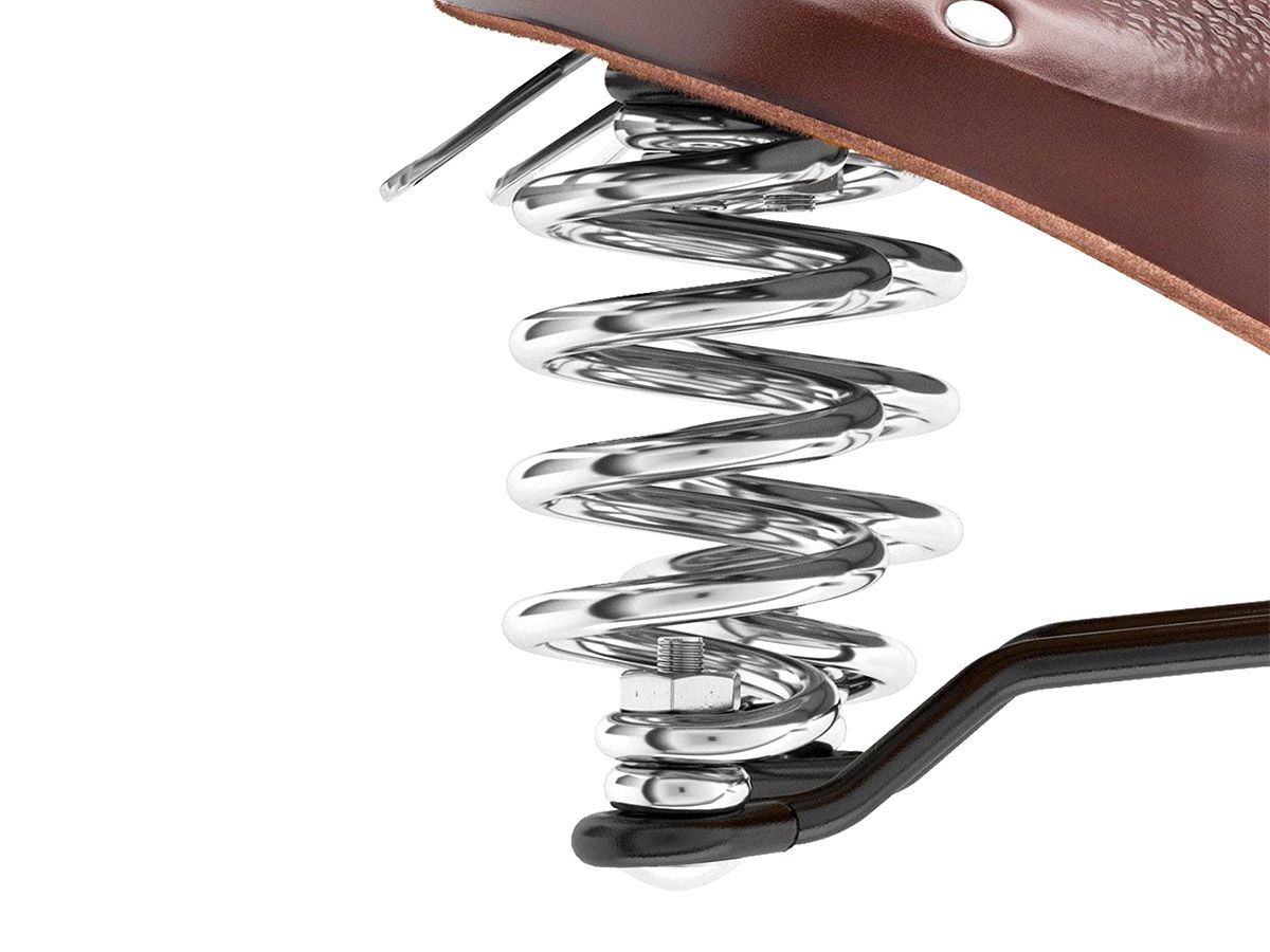 Brooks B67 皮革座墊 褐色