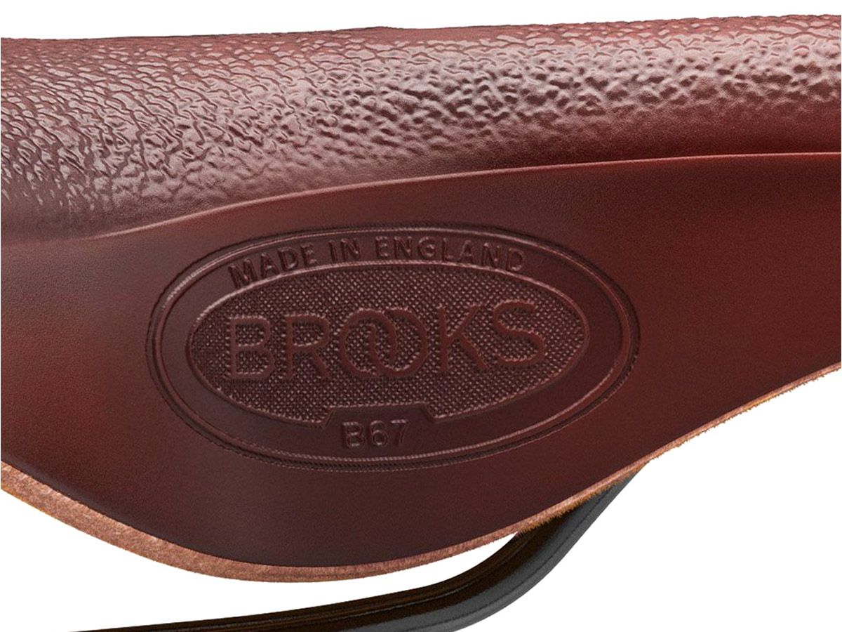 Brooks B67 皮革座墊 褐色