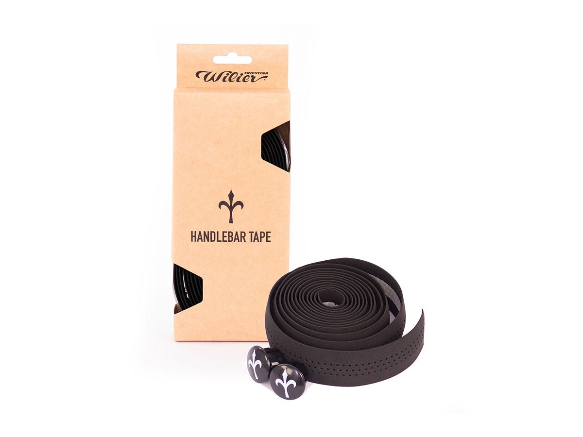  Wilier Triestina DRILLED BLACK HANDLEBAR TAPE SHOCK ABSORBING