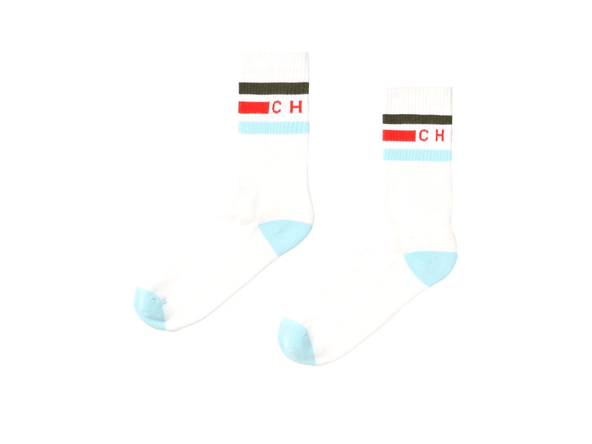CHPT3 Essential Tube Socks 中筒襪 白色 - L/XL