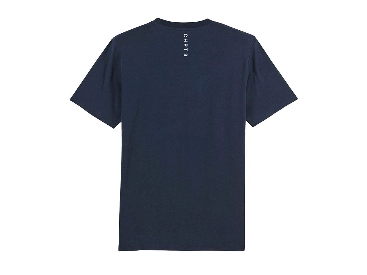 CHPT3 Unfollow Unisex T-shirt Navy Blue - XS