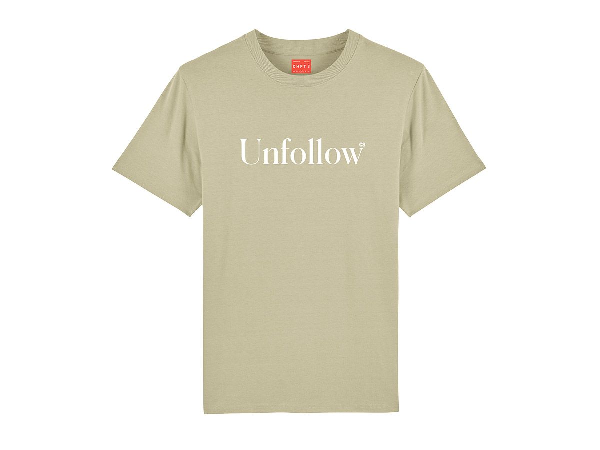 CHPT3 Unfollow Unisex T-shirt Sage - XS