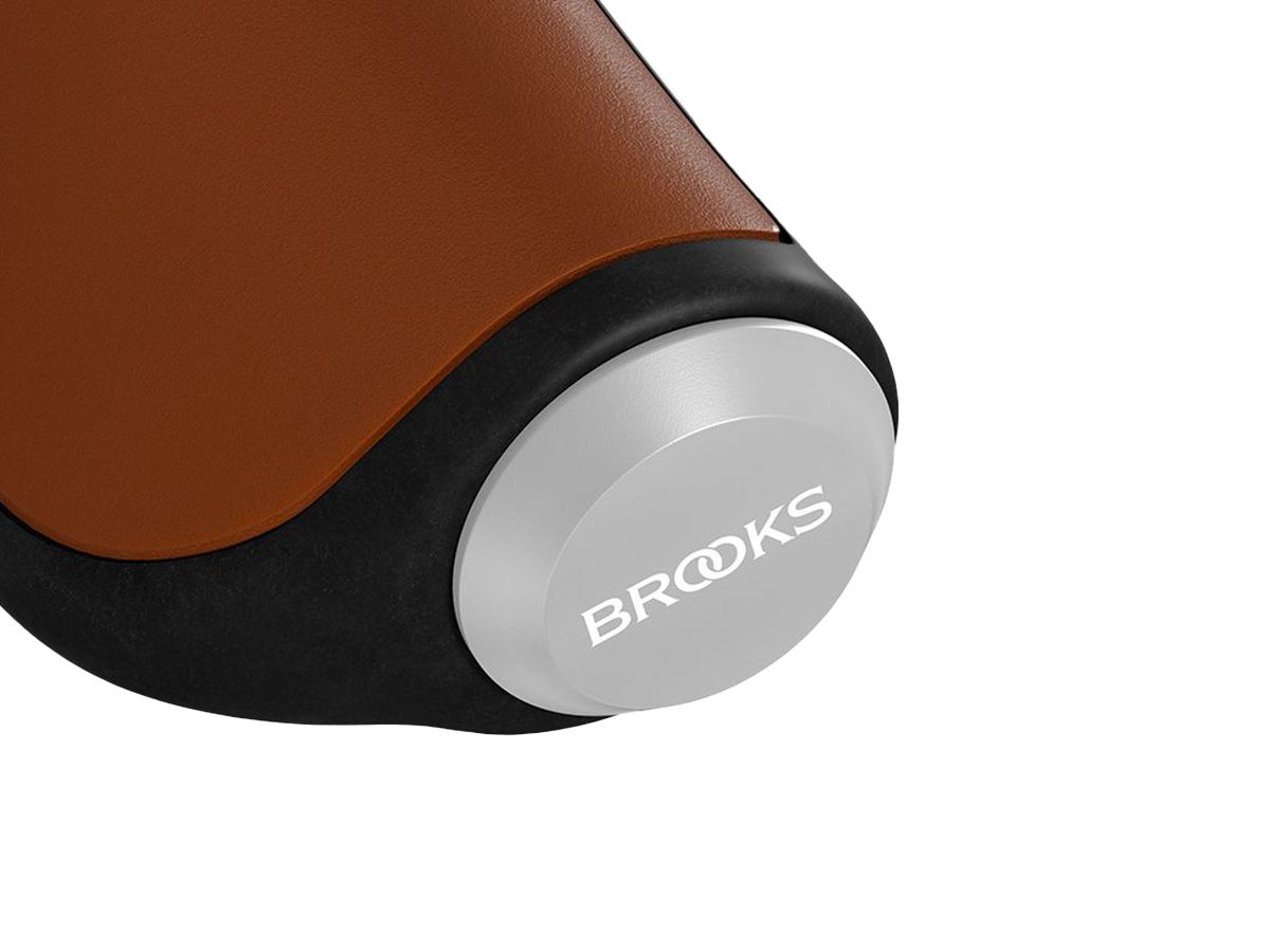 Brooks Ergonomic Leather Grips Honey