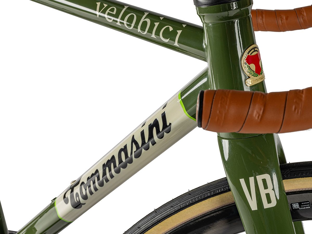 Tommasini Fire ICS 全內線鋼管公路車 - VB Custom Painting/VB 客製聯名塗裝 - CAMPAGNOLO SUPER RECORD WIRELESS 2x12 / 48cm