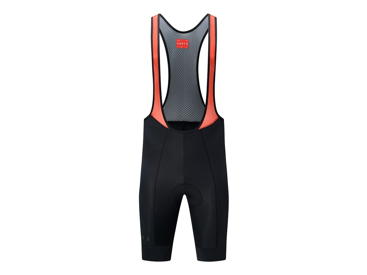 CHPT3 Bib Short 男性春夏車褲 炭黑 XS