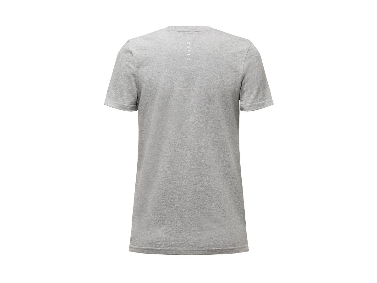 CHPT3 Elysee 女性短袖上衣 灰色 M