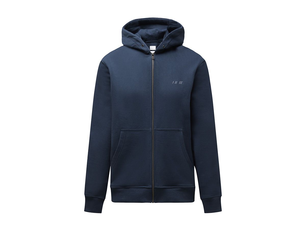 CHPT3 Elysee Zip Hoodie Navy Blue L