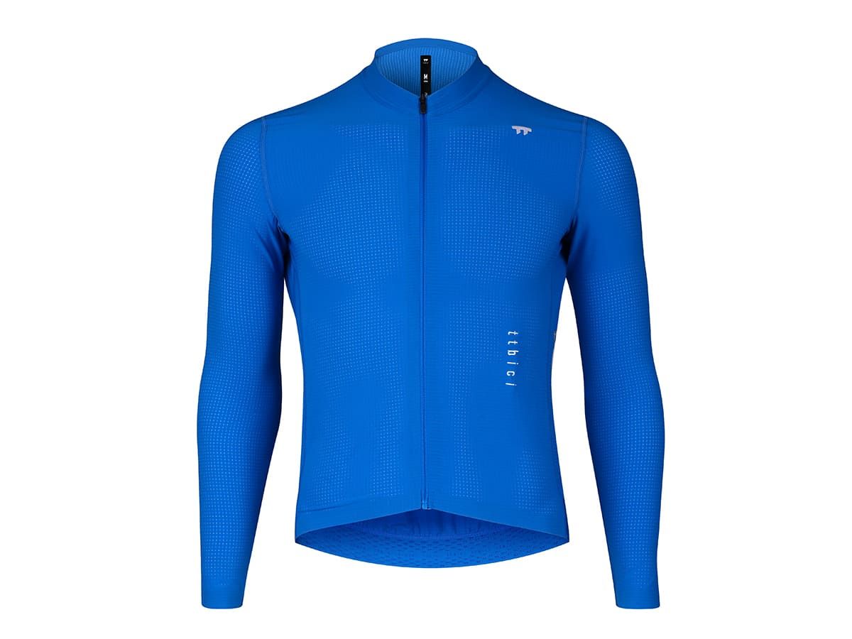 a Line Men's Lightweight LS Jersey / Brilliant Blue L