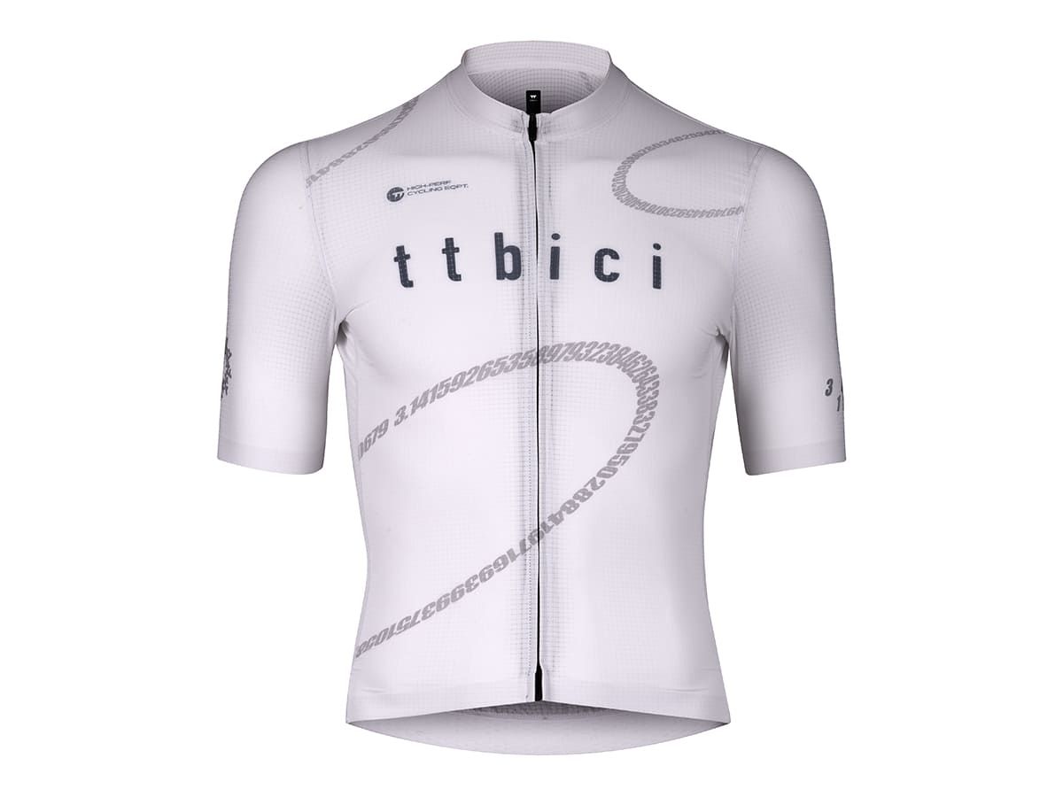 a Line Men's Lightweight Team Jersey 男款車隊版輕量車衣 / 白色 XS