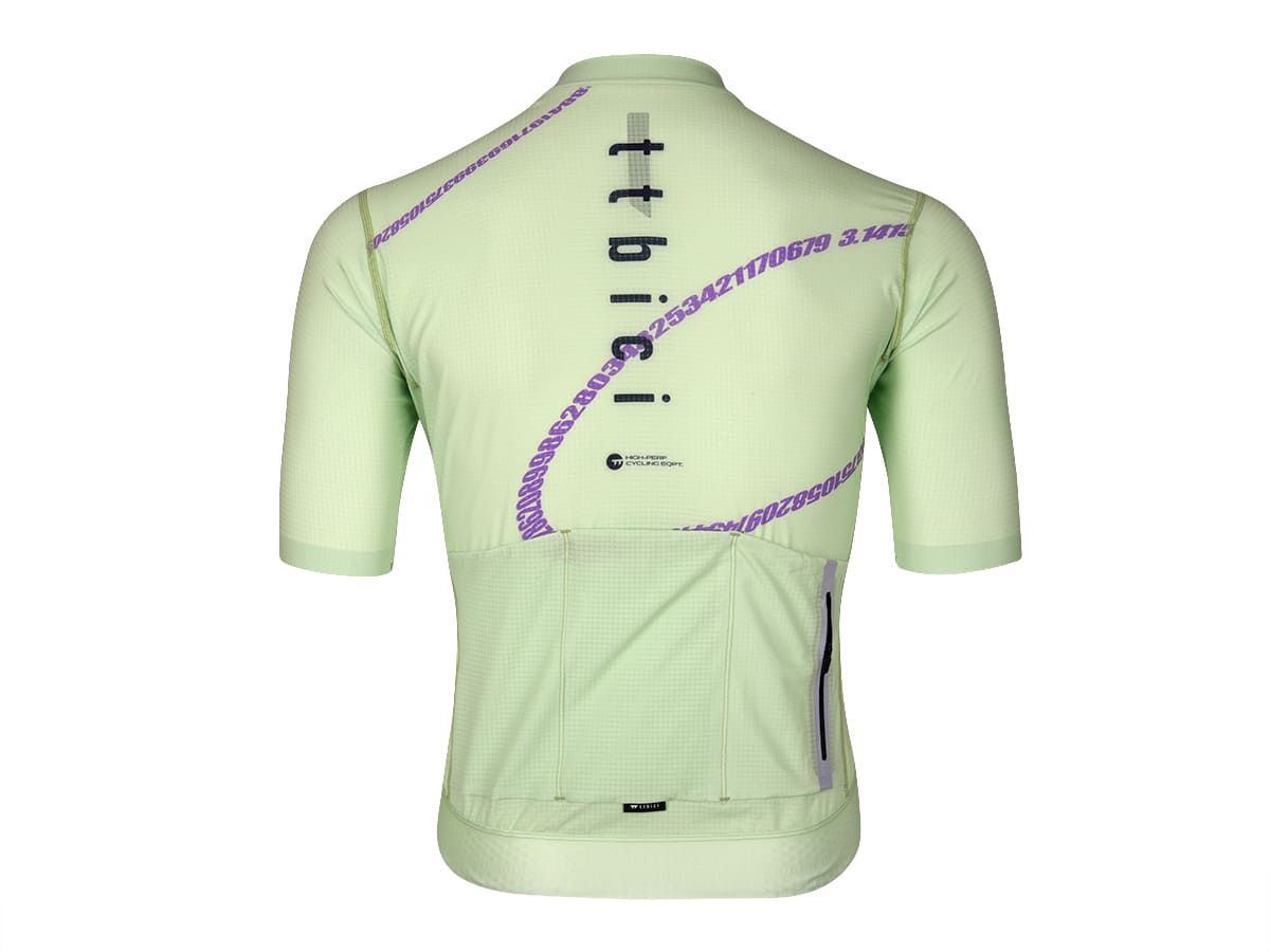 A Line Men's Lightweight Team Jersey / Lime 2XL