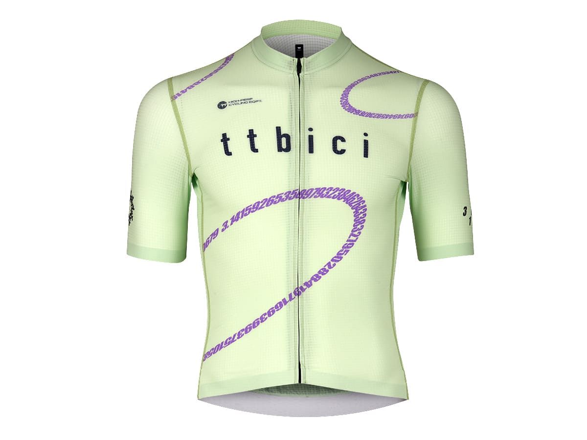 A Line Men's Lightweight Team Jersey / Lime L