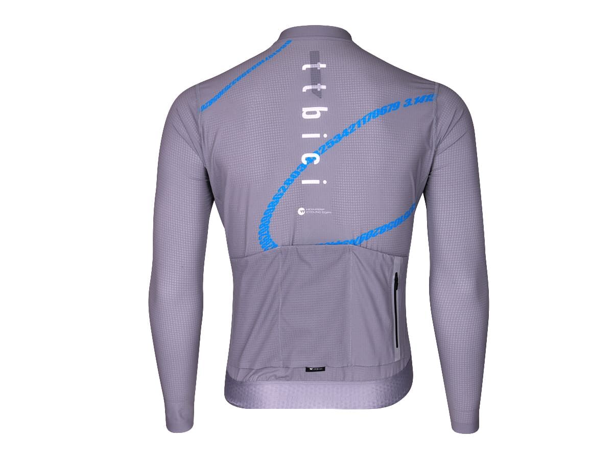 a Line Men's Lightweight LS Team Jersey / Grey S