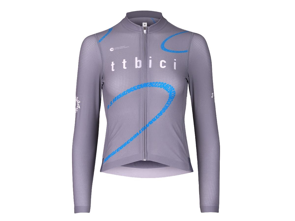 a Line Women's Lightweight LS Team Jersey / Grey XS