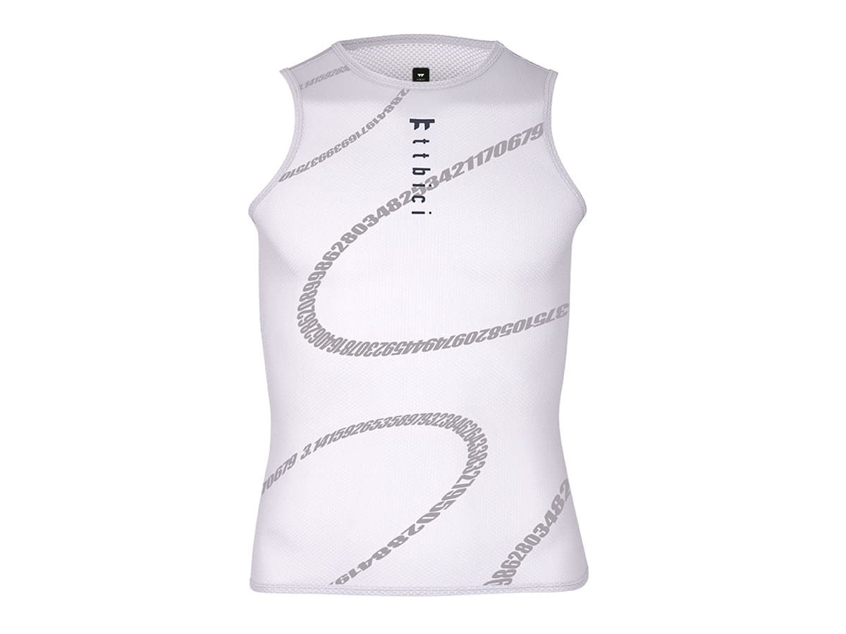 a Line Men's Team Base Layer 男款車隊版底衫 / 白色 2XL