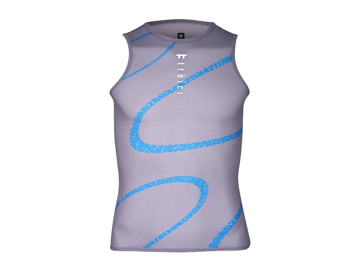 a Line Men's Team Base Layer / Grey 2XL