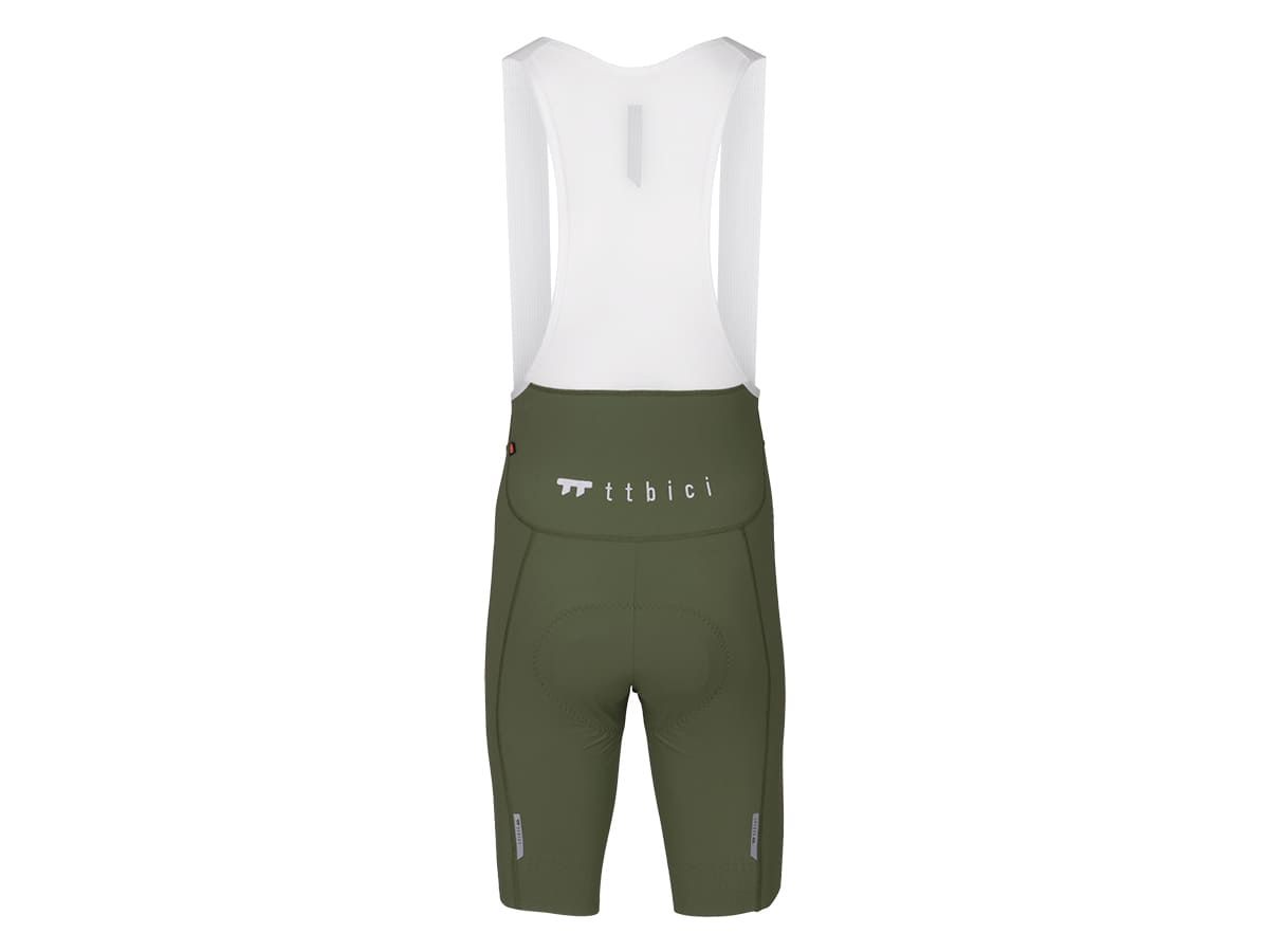 a Line Men's Lightweight Bib Shorts 男款輕量車褲 / 青銅綠 M