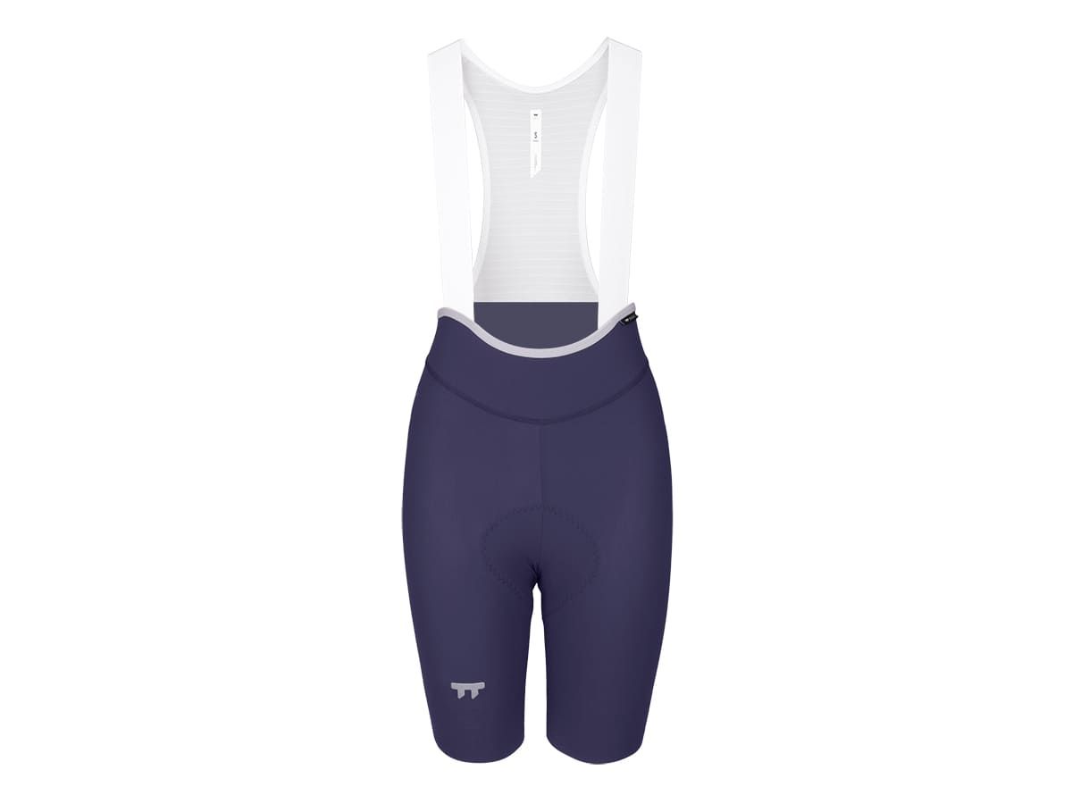 a Line Women's Lightweight Bib Shorts / Eclipse Purple M