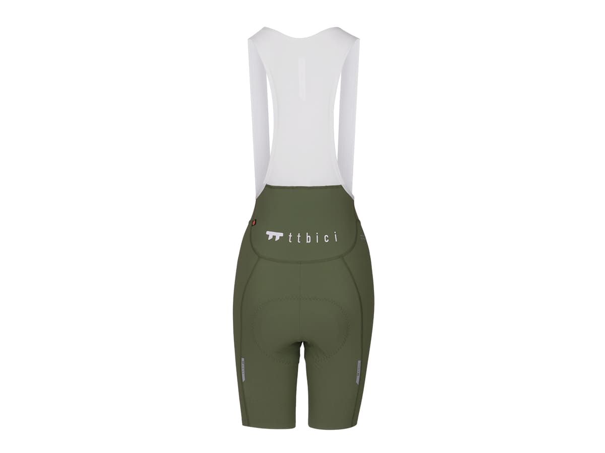 a Line Women's Lightweight Bib Shorts 女款輕量車褲 / 青銅綠 M