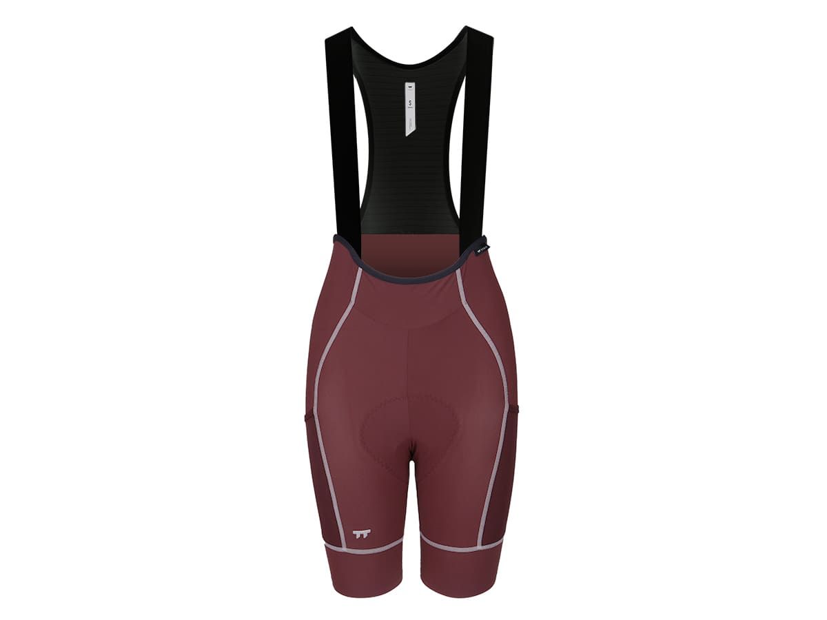 a Line Women's Cargo Bib Shorts 女款輕量口袋車褲 / 巧克力 L