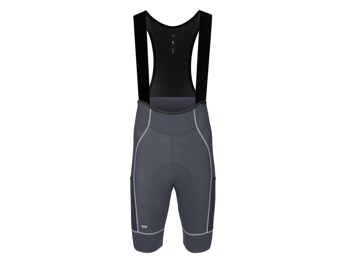 a Line Men's Cargo Bib Shorts 男款輕量口袋車褲 / 炭灰 L