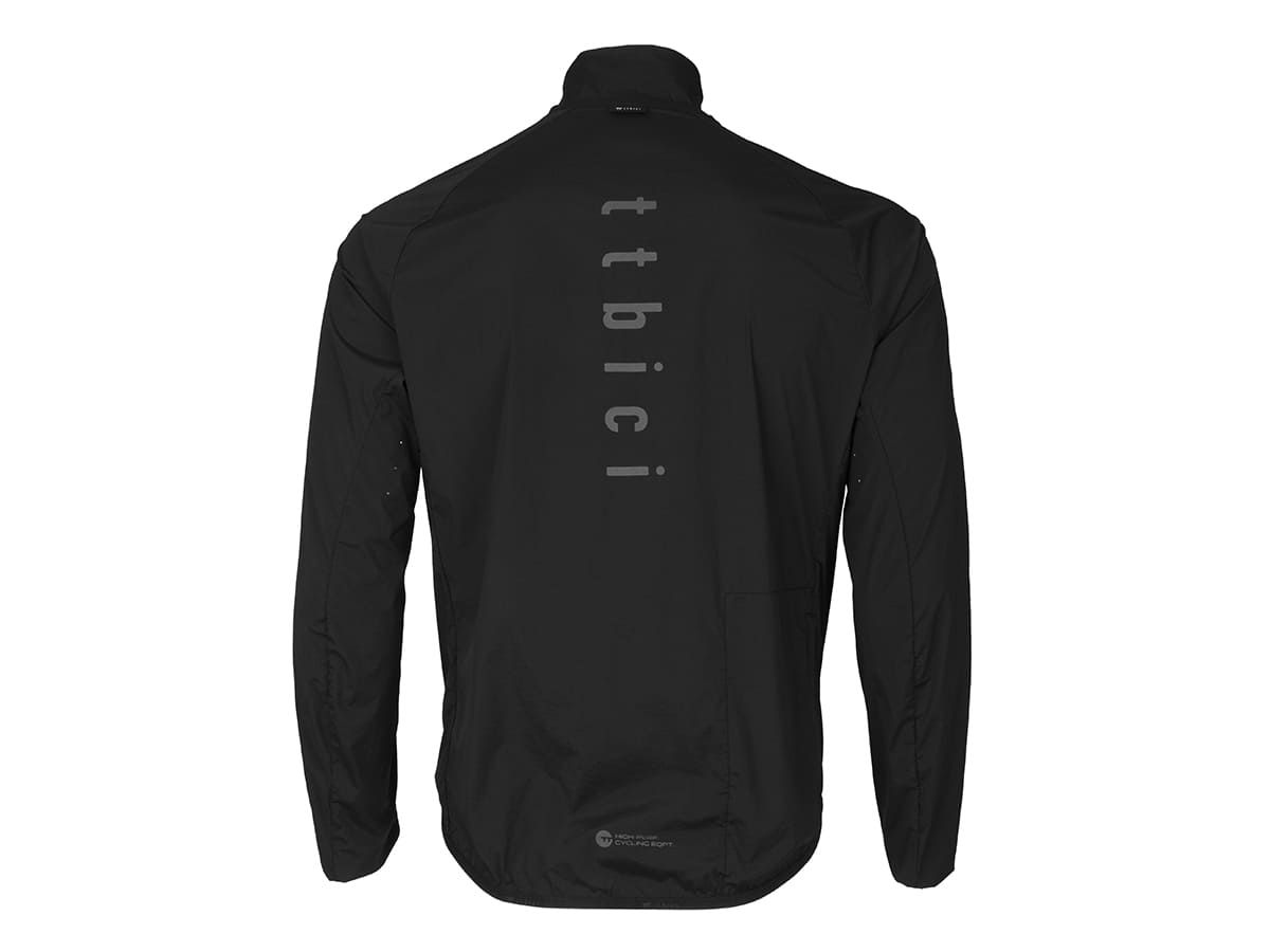 a Line Lightweight Jacket 輕量防風外套 / 黑色 XS