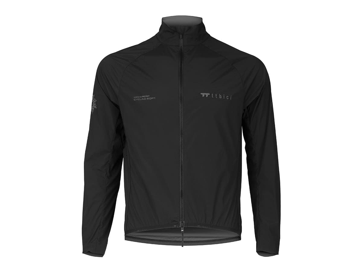 a Line Lightweight Jacket 輕量防風外套 / 黑色 2XL