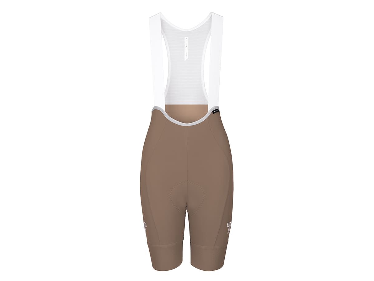 E Line Women's Classic Bib Shorts 女款經典車褲 / 深棕色
