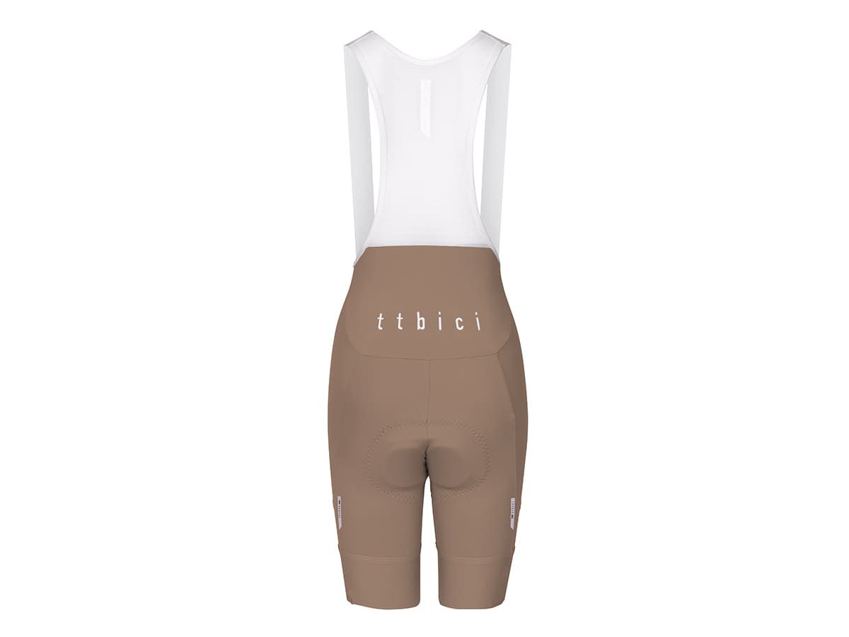 E Line Women's Classic Bib Shorts 女款經典車褲 / 深棕色