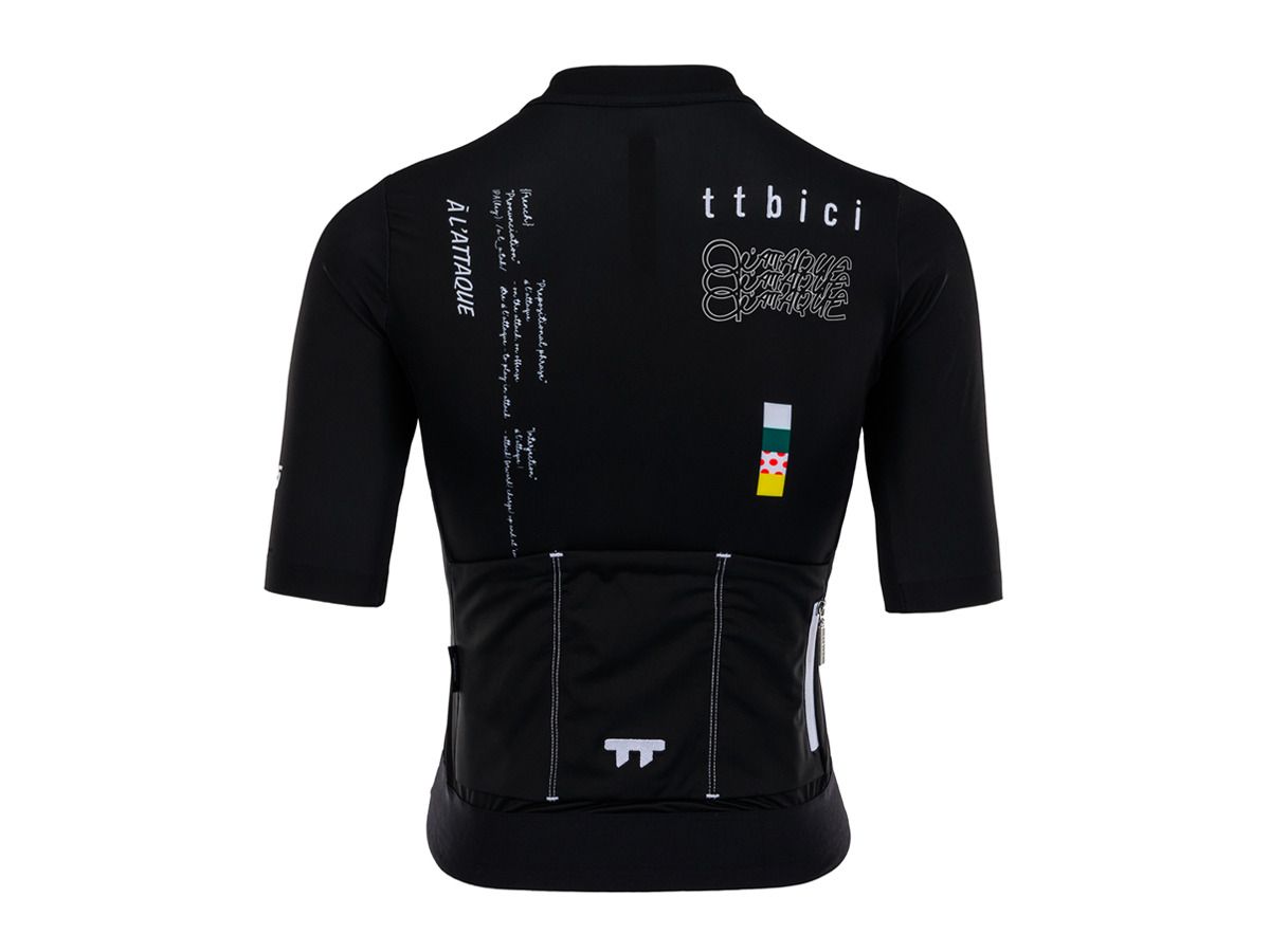 ttbici x TDFSG Woen's Jersey 女款TDFSG聯名車衣 / 黑色 L