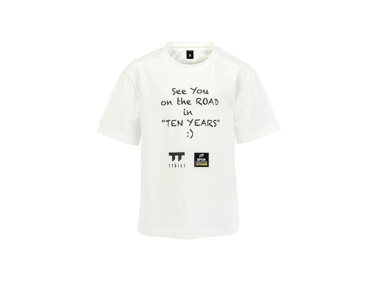 ttbici x TDFSG White Kids T-Shirt TDFSG聯名白衫兒童T恤 / 白色 L