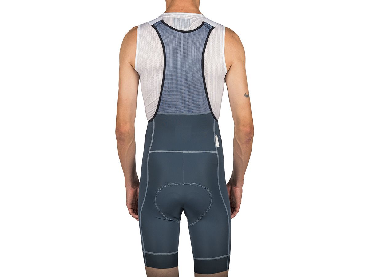 The Service Course Men's Engineered Bib Shorts 男款連身車褲 - 海軍藍