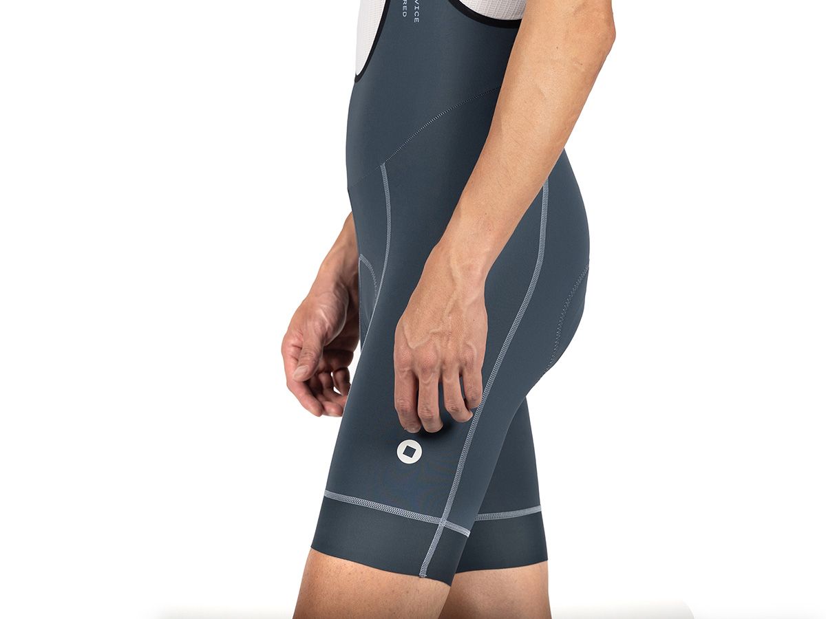 The Service Course Men's Engineered Bib Shorts - Dusty Navy