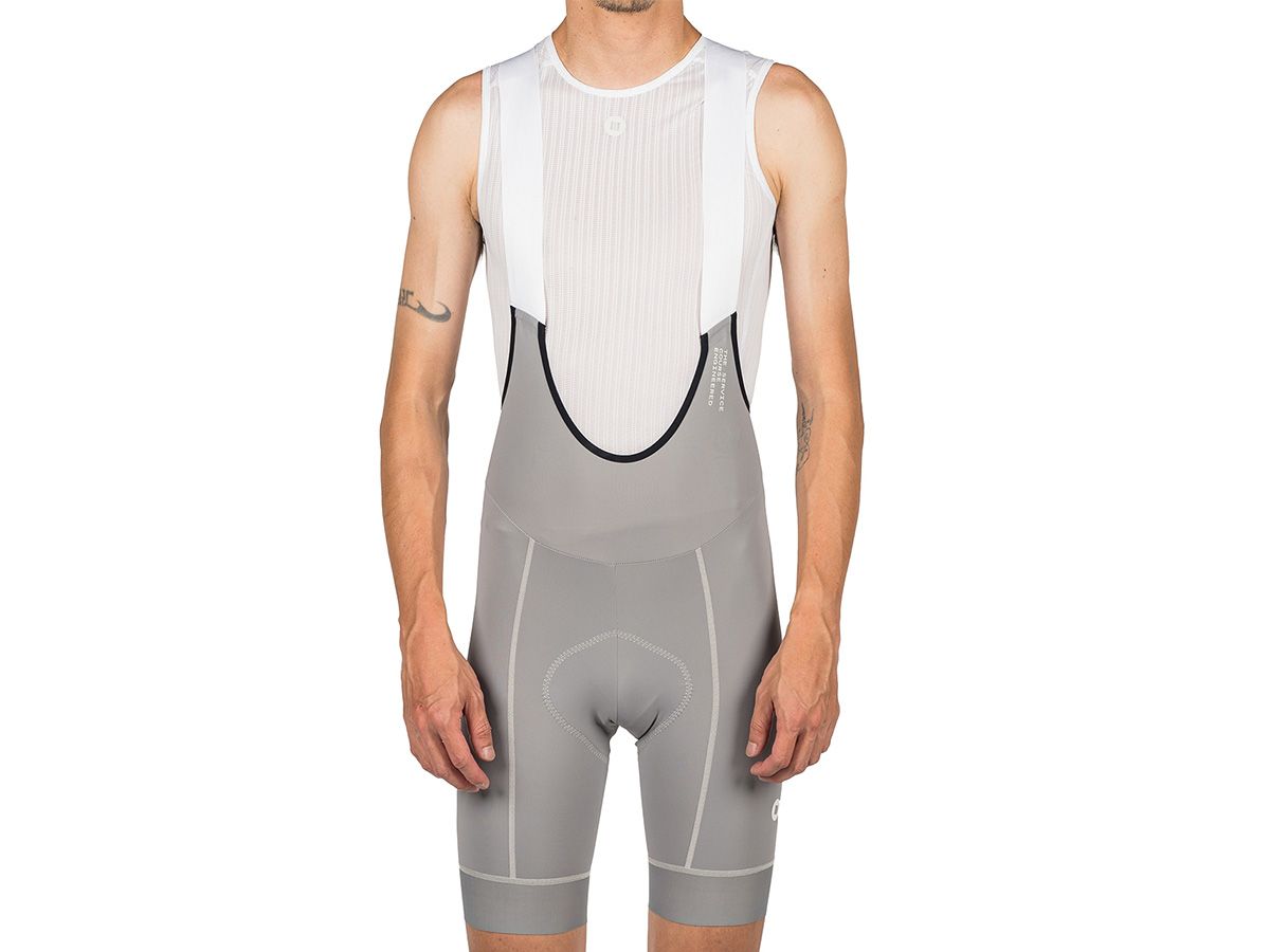 The Service Course Men's Engineered Bib Shorts 男款連身車褲 - 灰色 XS