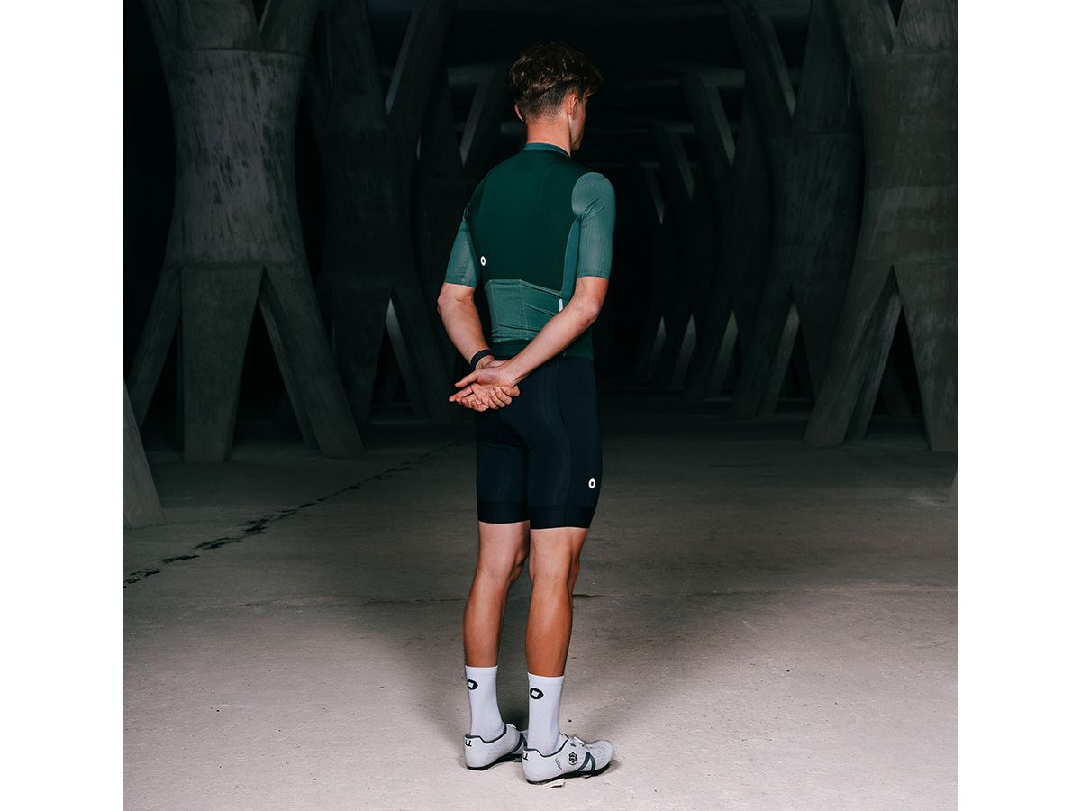 The Service Course Men's Engineered Short Sleeve Jersey 男款短袖車衣 - 森林綠 S