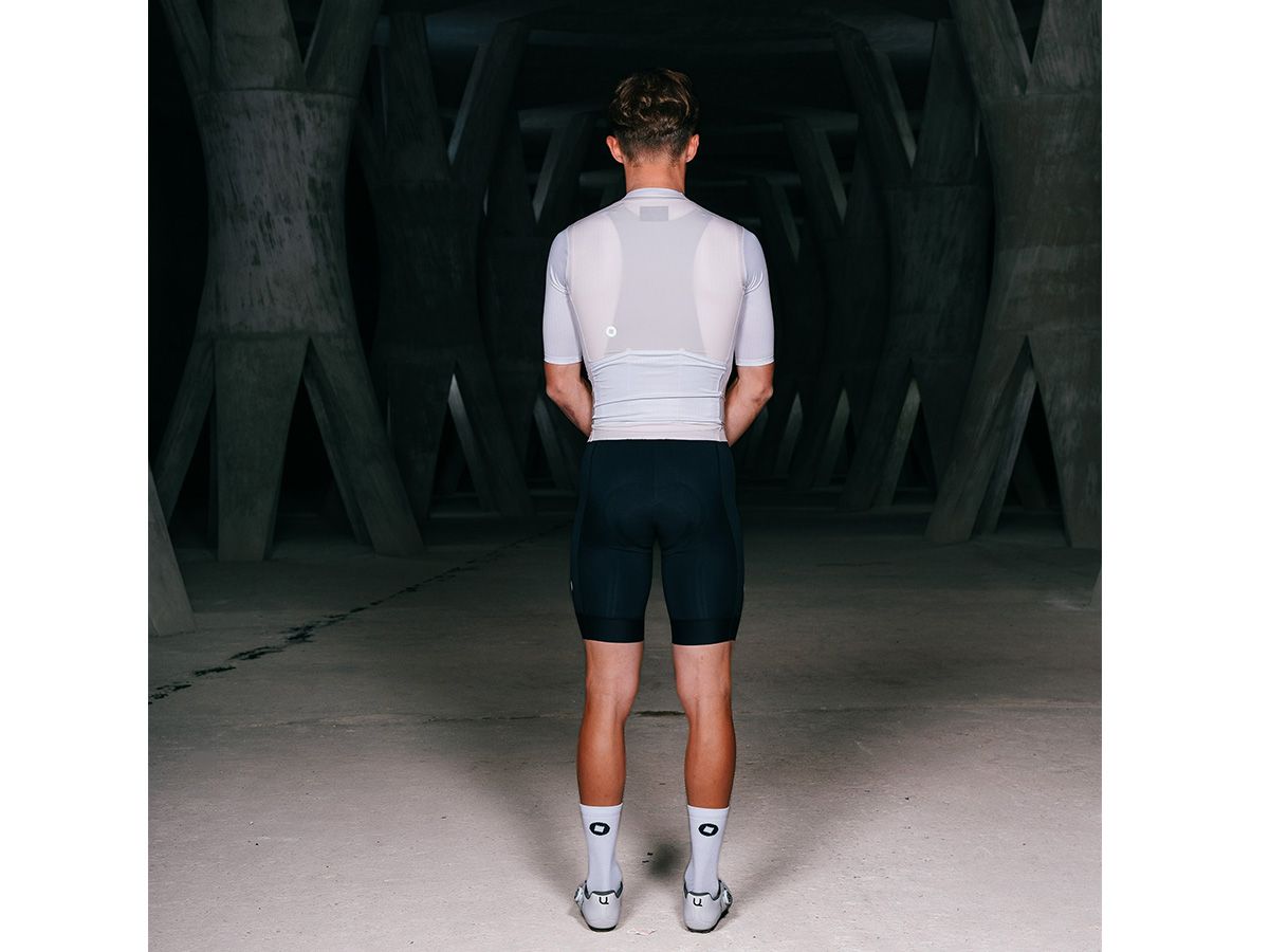 The Service Course Men's Engineered Short Sleeve Jersey 男款短袖車衣 - 米白色 M