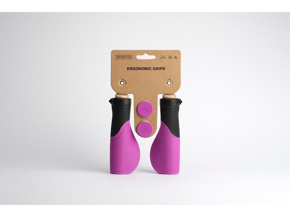 Brompton Ergonomic Grips Purple