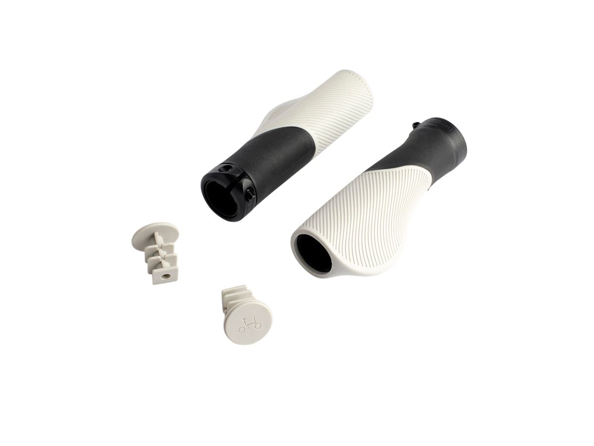 Brompton Ergonomic Grips Silver