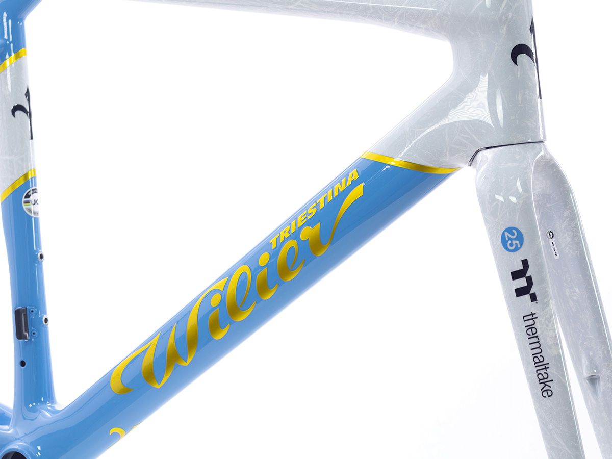 Wilier Triestina FILANTE SLR 空力車車架組  繡球花藍 M