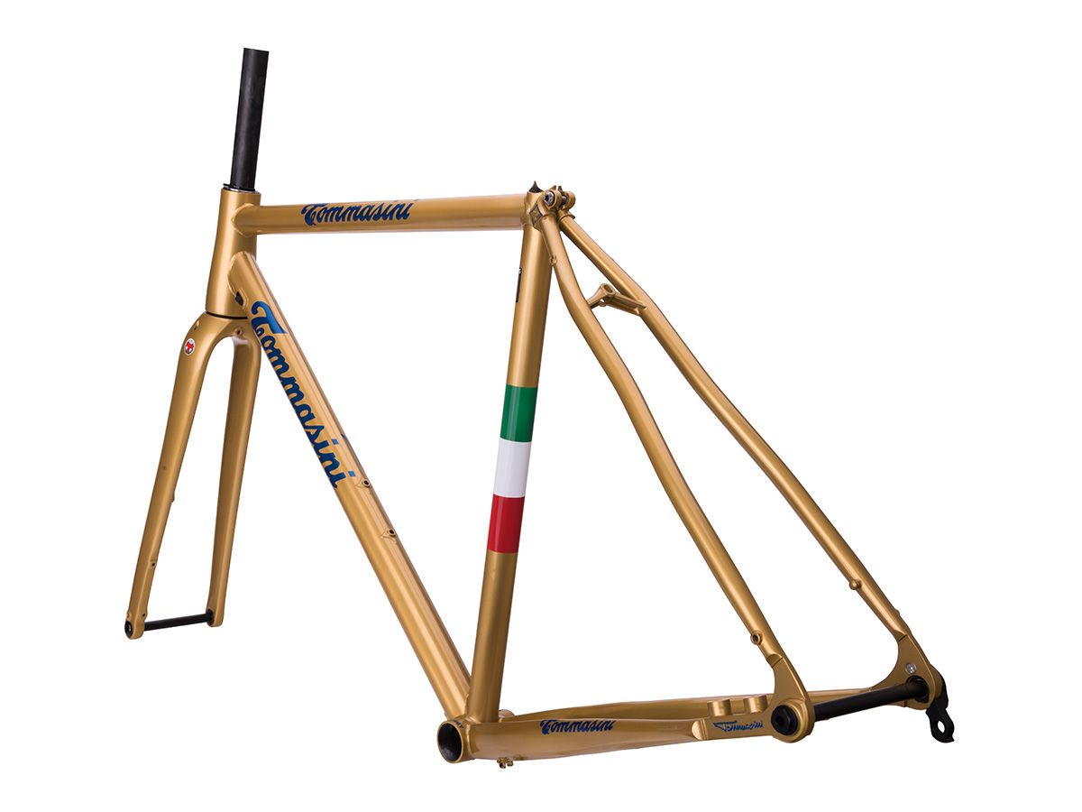 Tommasini Fire Disc 礫石鋼管車 車架組/香檳金 / 52cm