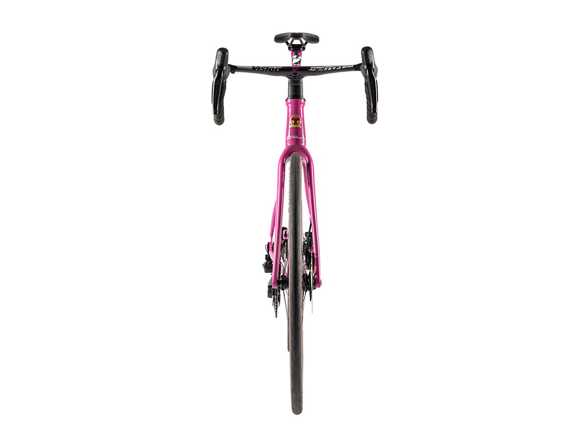 Tommasini Fire ICS 全內線鋼管公路車 - Hot Pink/競速粉 - SHIMANO ULTEGRA Di2 2x12 / 56cm