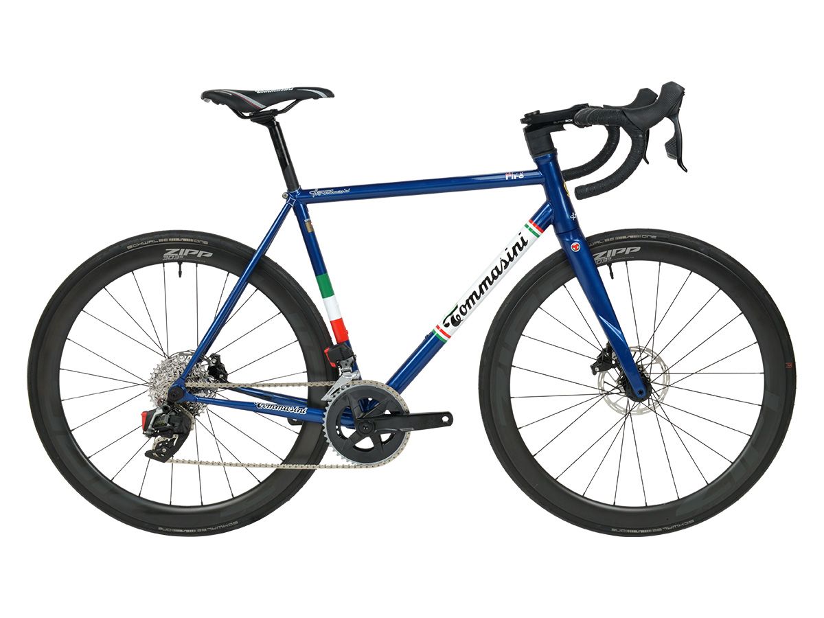 Tommasini Fire 全內線現代鋼管碟煞車 海軍藍 / 50cm