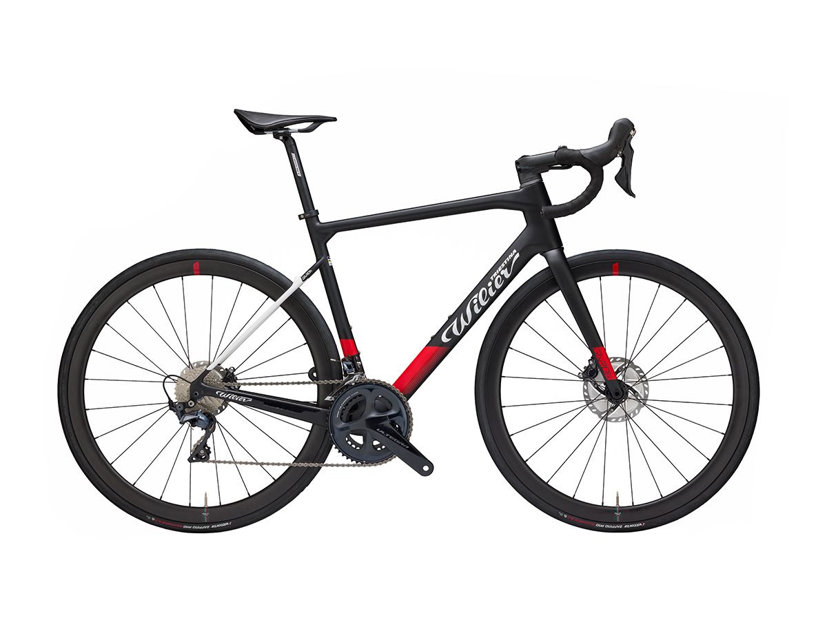 Wilier Triestina GARDA Shimano 105 Di2 12S Black / Red XS