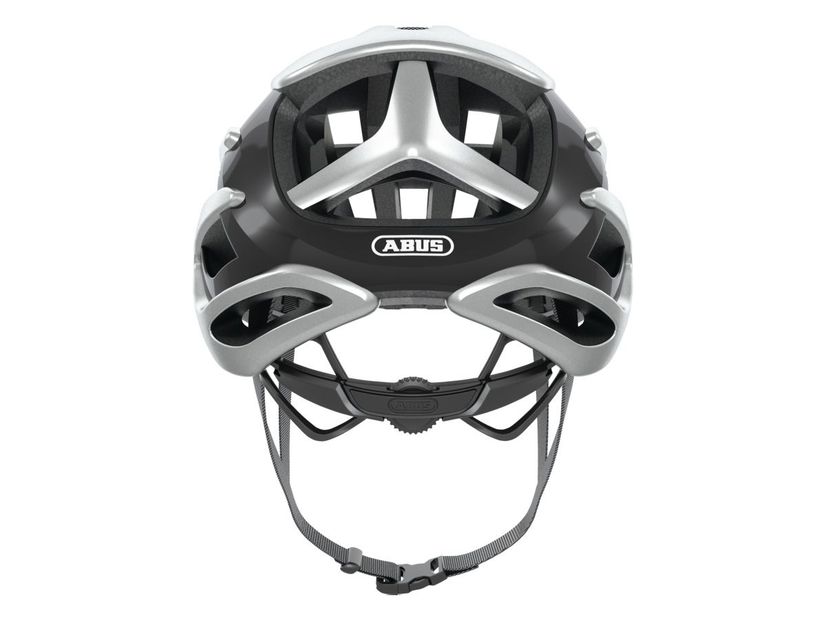 ABUS AIRBREAKER 公路車安全帽 亮銀 M