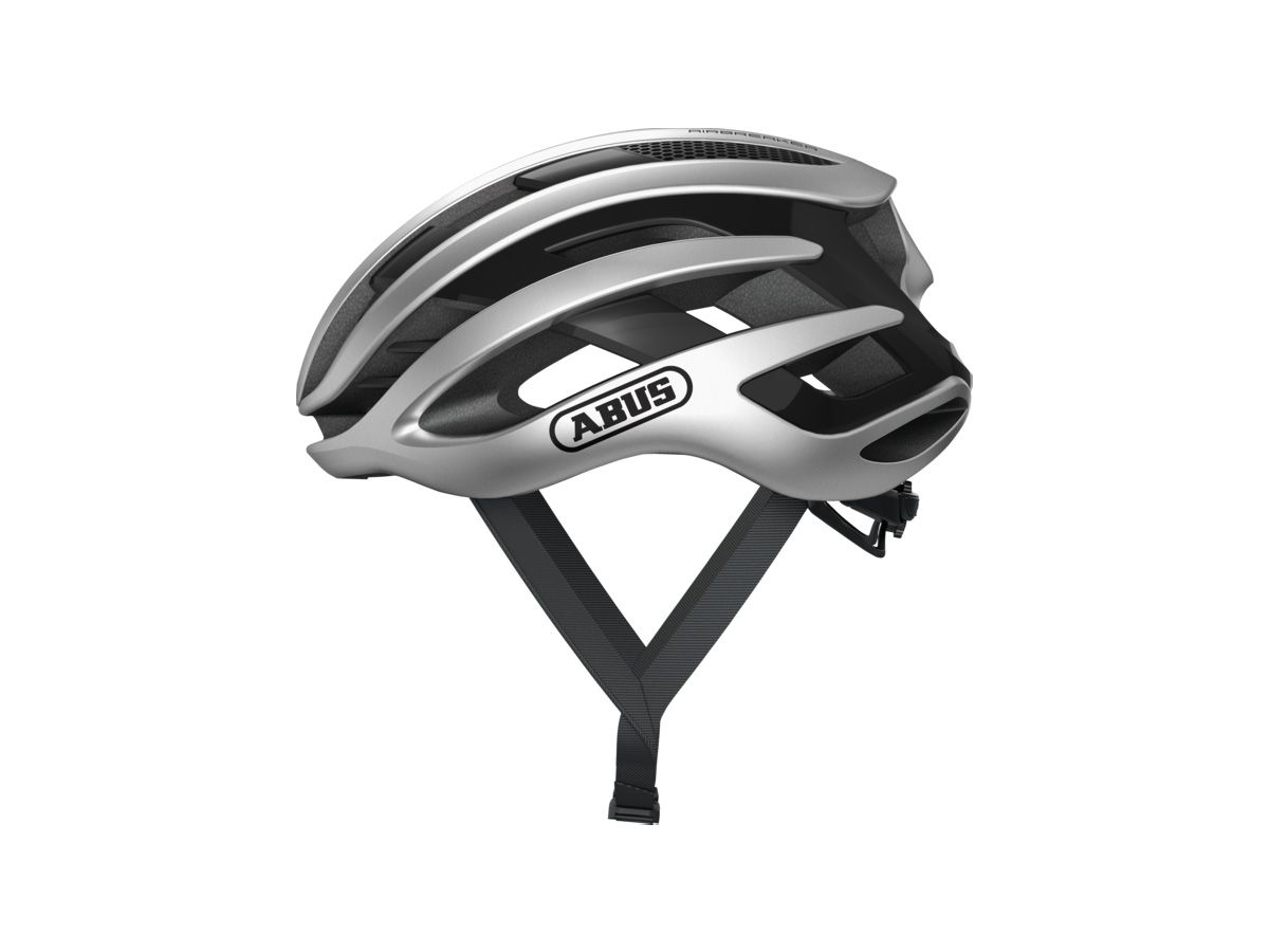 ABUS AIRBREAKER 公路車安全帽 亮銀 M