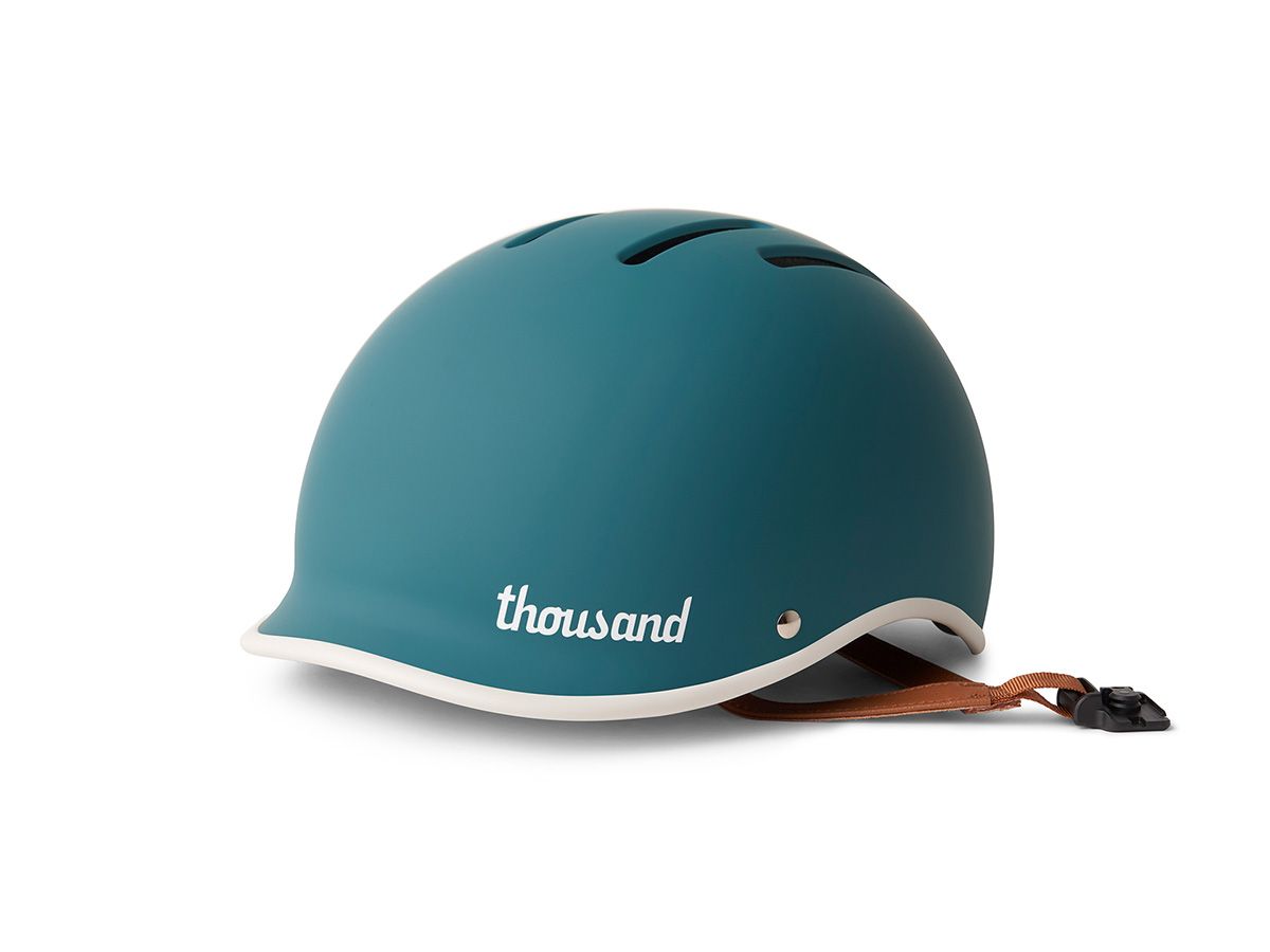 Thousand HERITAGE 2.0 單車和滑板安全帽 灣岸藍 L