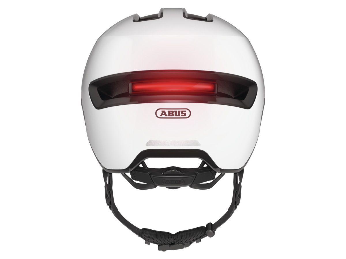 ABUS HUD-Y ACE 都會通勤安全帽 亮白 L